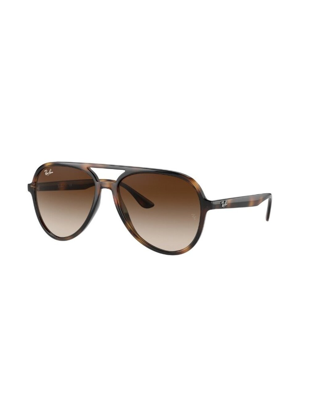 New Ray-Ban Unisex Sunglasses Havana Aviator Brown Lens Injected Frame Ray Ban